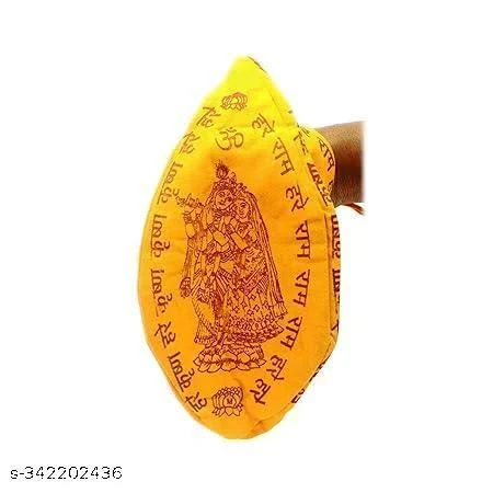 Handicraft Cotton Gomukhi Japa Mala Chanting Bag, Prayer Beads Mala Japa Jholi for Mantra Jap, Japa